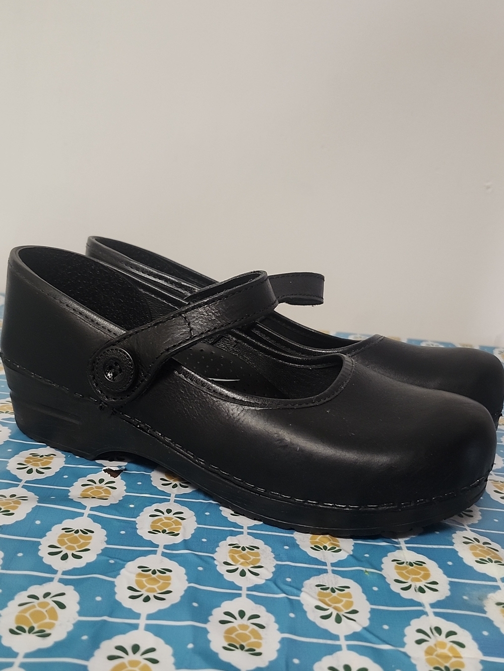 Sanita Mary Jane Clogs Black 11 To 11.5 Euro 42 - Picture 3 of 7